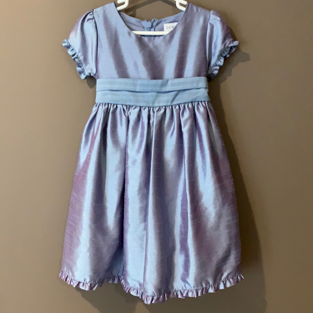 Silvery purple princess dress